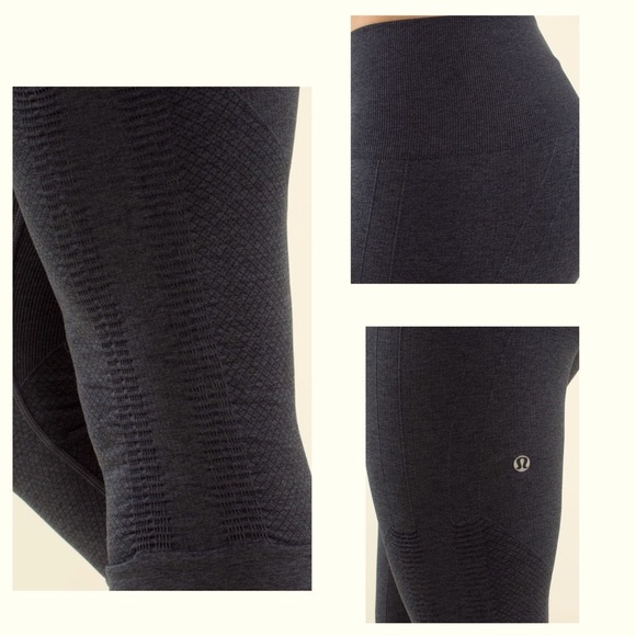 EUC Lululemon In The Flow Crop II Size 4 - Picture 2 of 7